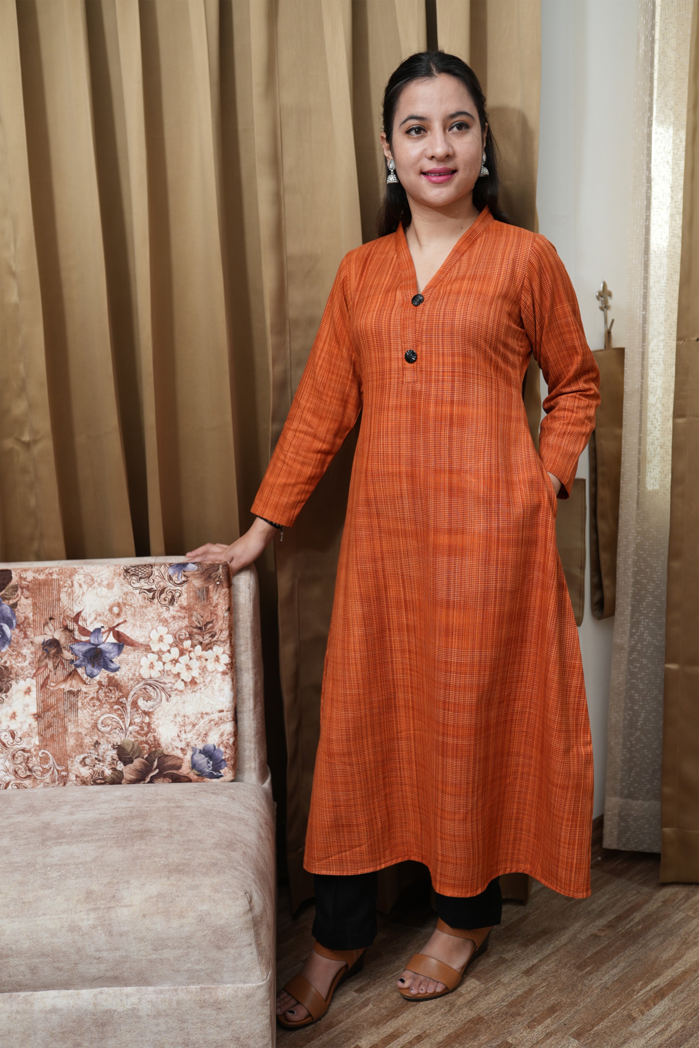 Anarkali Rayon Ladies Woolen Kurti at Rs 888 in Jaipur | ID: 2851727126512